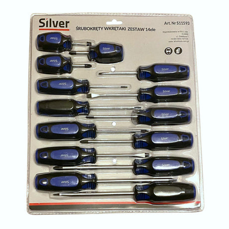 Silver schroevendraaiers 14szt.