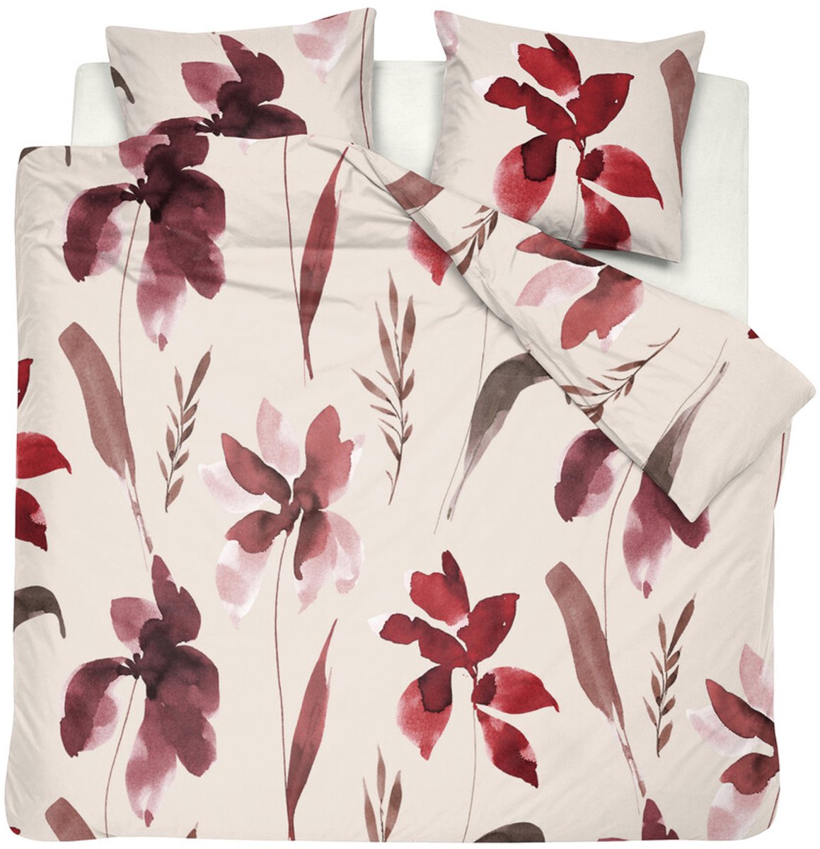 Cinderella dekbedovertrek koester - rood - 260x220