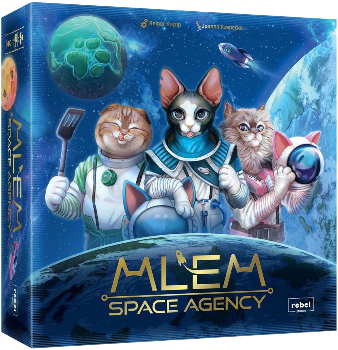 Rebel studio - mlem space agency - hollandsk brætspil