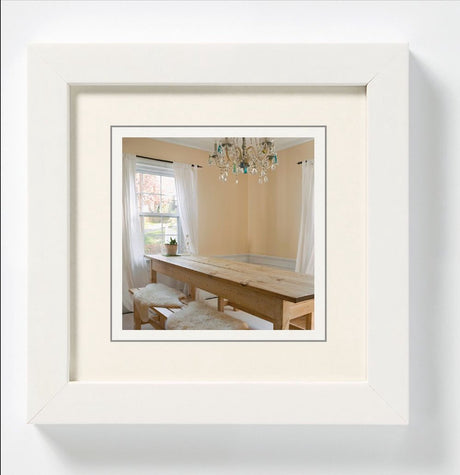 Walther peberfrugt - fotoramme - fotostørrelse 20x20 cm - hvid