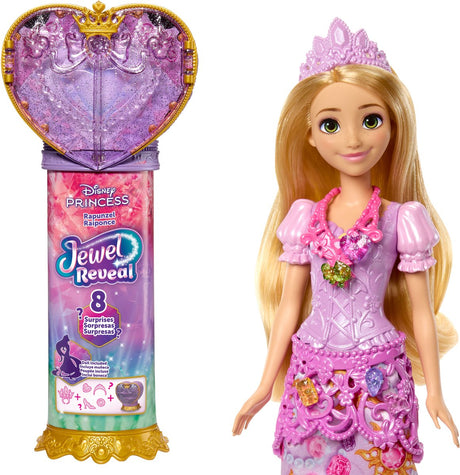 Mattel Disney Princess Jewel Reveal Rapunzel - modedukke