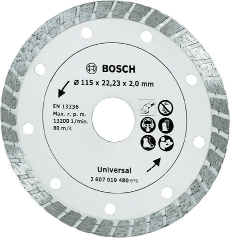 Bosch diamantslibeskive - turbo - 115 mm