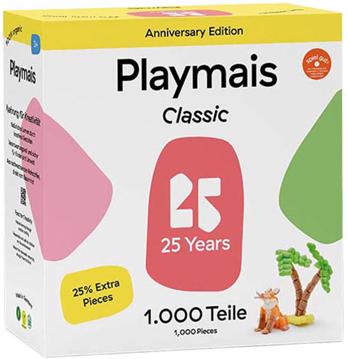 Playmais classic 25 års jubilæum, 800 stk + 25% ekstra