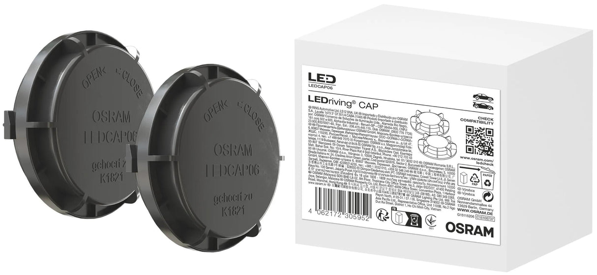 Osram adapter leddriving cap, forlygter udvendig ø 76mm