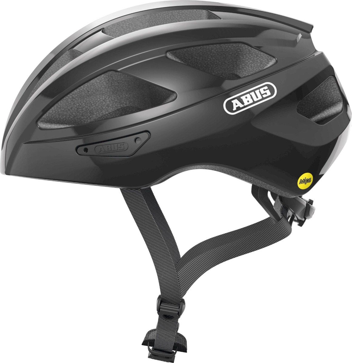 Abus hjelm macatgoud mips skinnende sort L 58-62cm