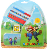 Undercover GmbH Undercover Super Mario Skolesæt - 7-delt dåse med papirvarer.
