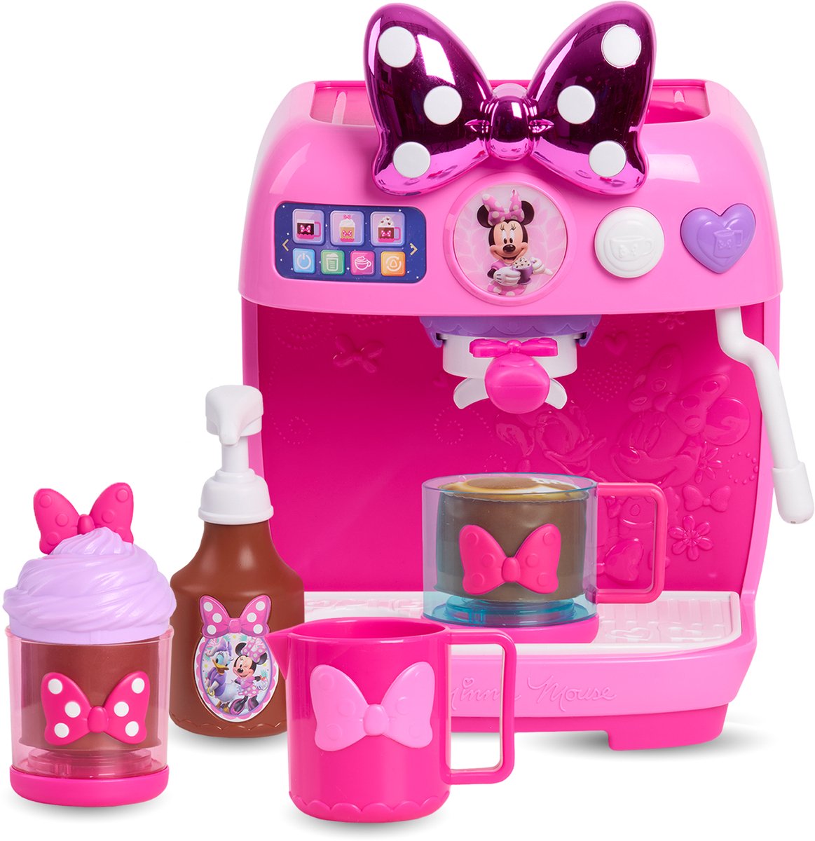 Bare Spil Disney Minnie Mouse Rise Shine legetøjskaffemaskine – med let lyd