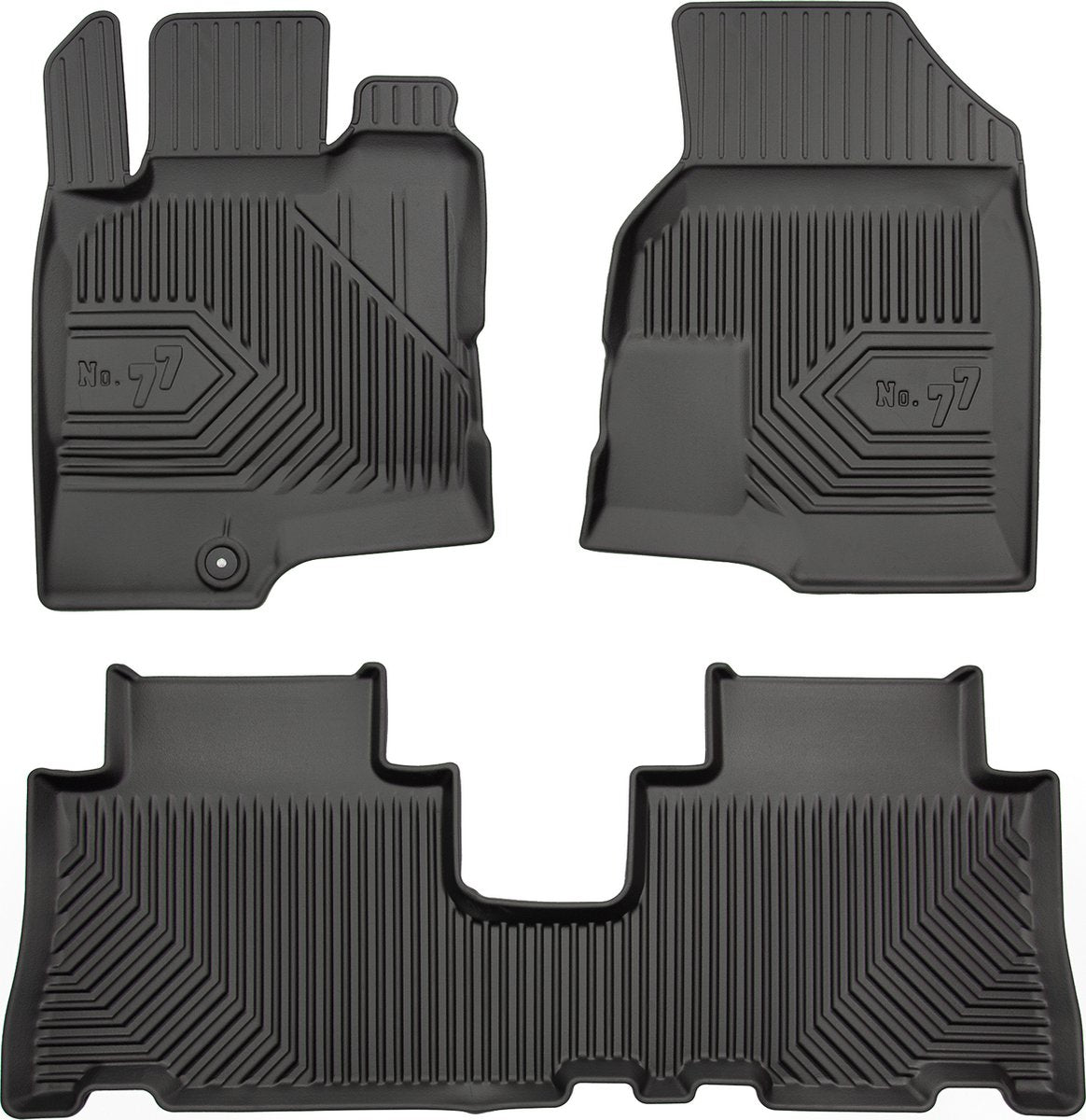 Frogum 3d bilmåtte opel antara - 2006-2017 - lugtfri - 4 cm beskyttelseskant