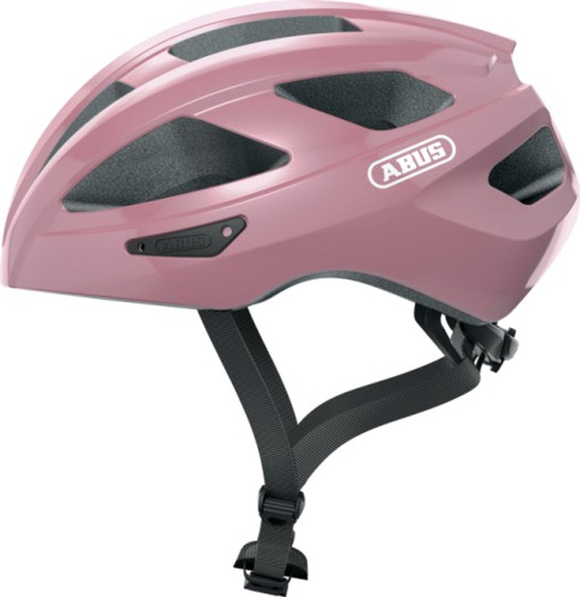 Abus hjelm macator l 59-62 skinnende pink