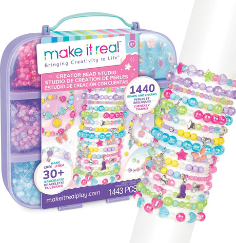 Gør det rigtigt - perledesignstudie - over 1400 perler og charms