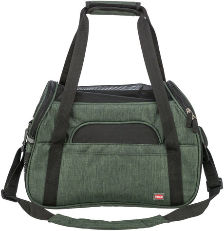 Trixie madison - hundetaske - til hunde op til 5 kg - olivengrøn - 42x19x28 cm