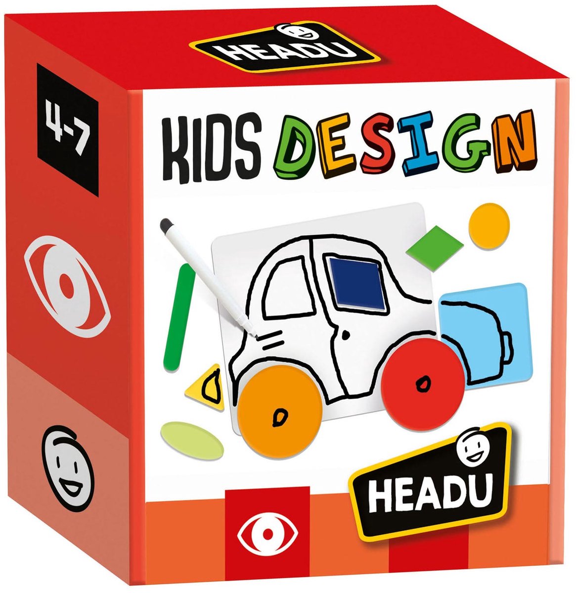 Headu børn lærer at tegne design