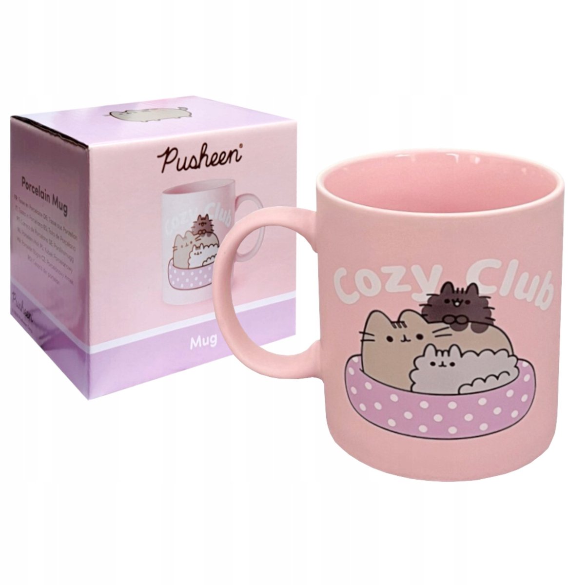 Pusheen porcelæn krus 300ml - krammeklub kollektion