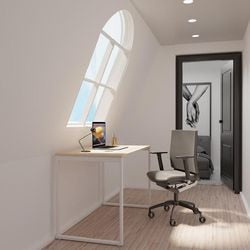 Hjemmekontor skrivebord paperflow lv12.13.24 melamin