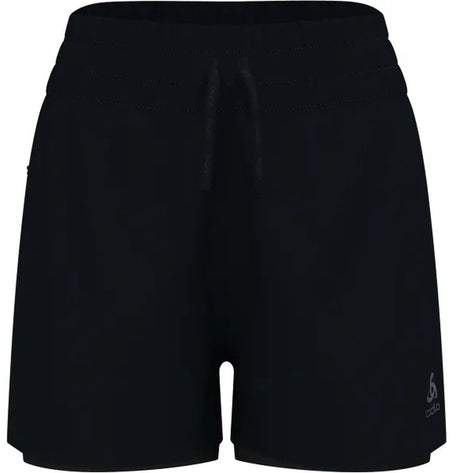 Odlo zeroweight 3 tommer 2-i-1 løbeshorts 2.0 - kvinder - sort - m