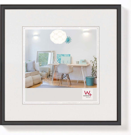 Walther new lifestyle - plastramme - fotostørrelse 30x30 cm - sort