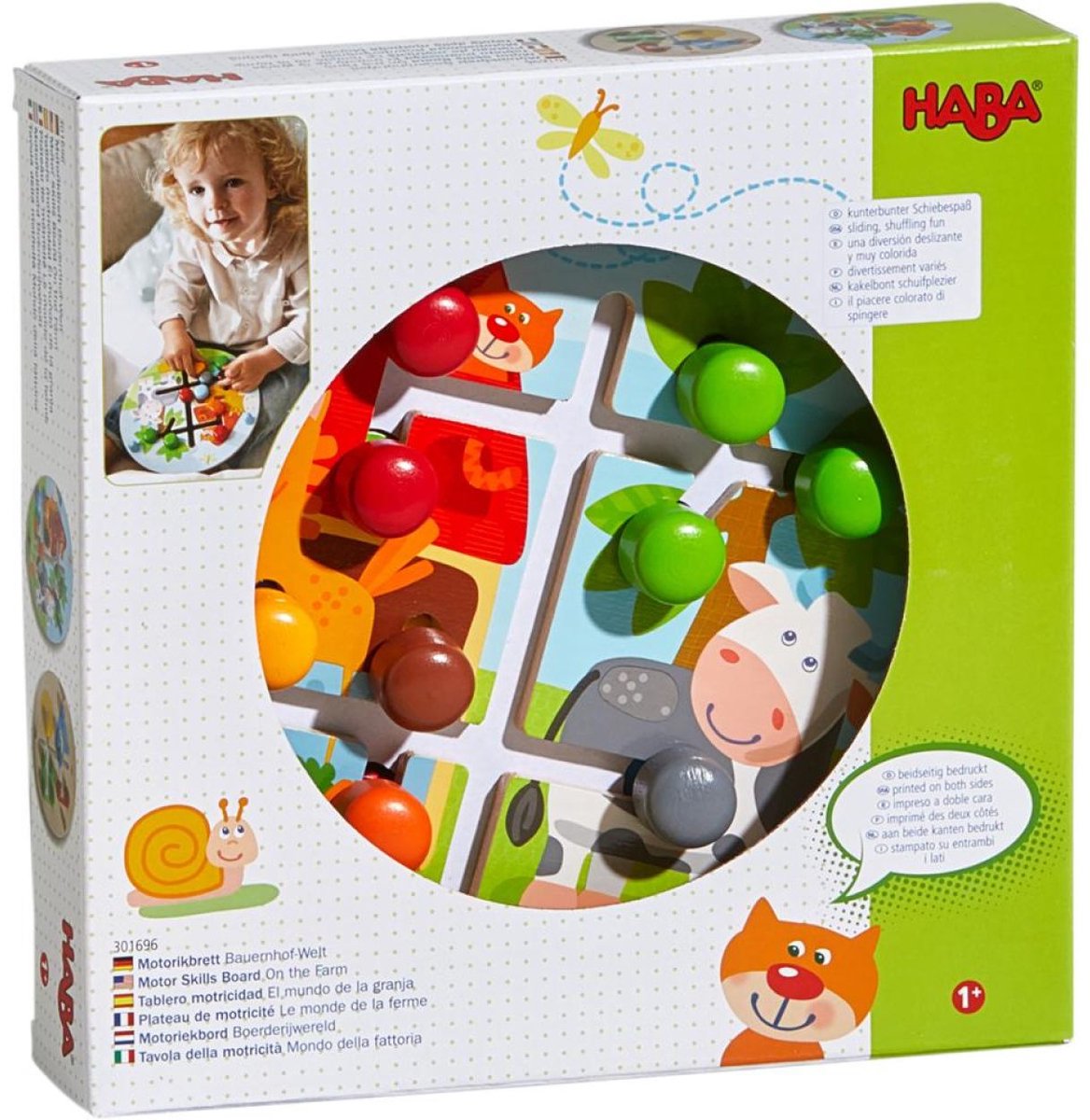 Haba - motorisk tavle farm verden