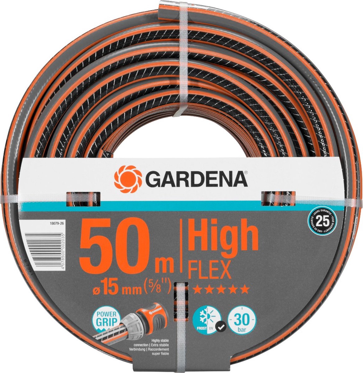 Gardena comfort highflex haveslange - 15 mm (5 8 ) - 50 m