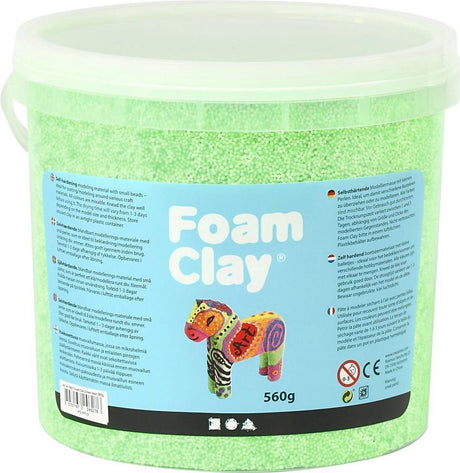 Skum ler https: www.cchobby.nl skum-ler-neon-grøn-560-gr-1-spand