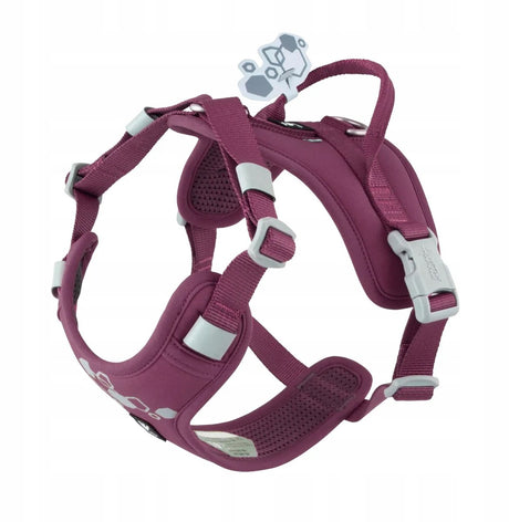 Hurtta weekend warrior ii eco sela aubergine – hunde fra 75-100 cm