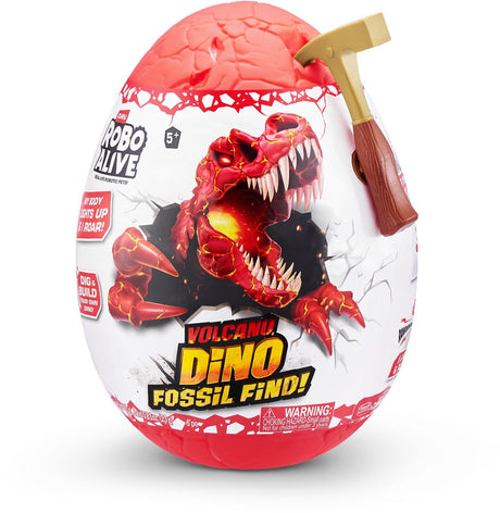 Robo alive zuru dino fossil fund serie 2 + lys