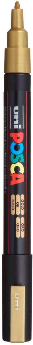Posca malemarkør pc3m f guld
