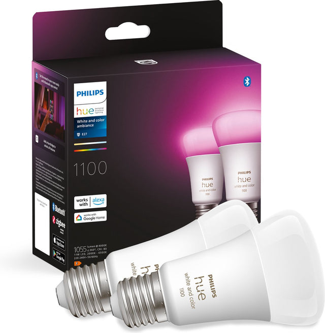 Philips Hue Hue E27 2-pack