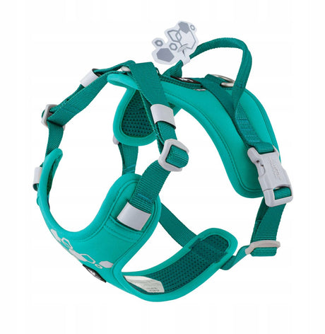 Hurtta weekend warrior ii eco peacock hundesele 75-100cm
