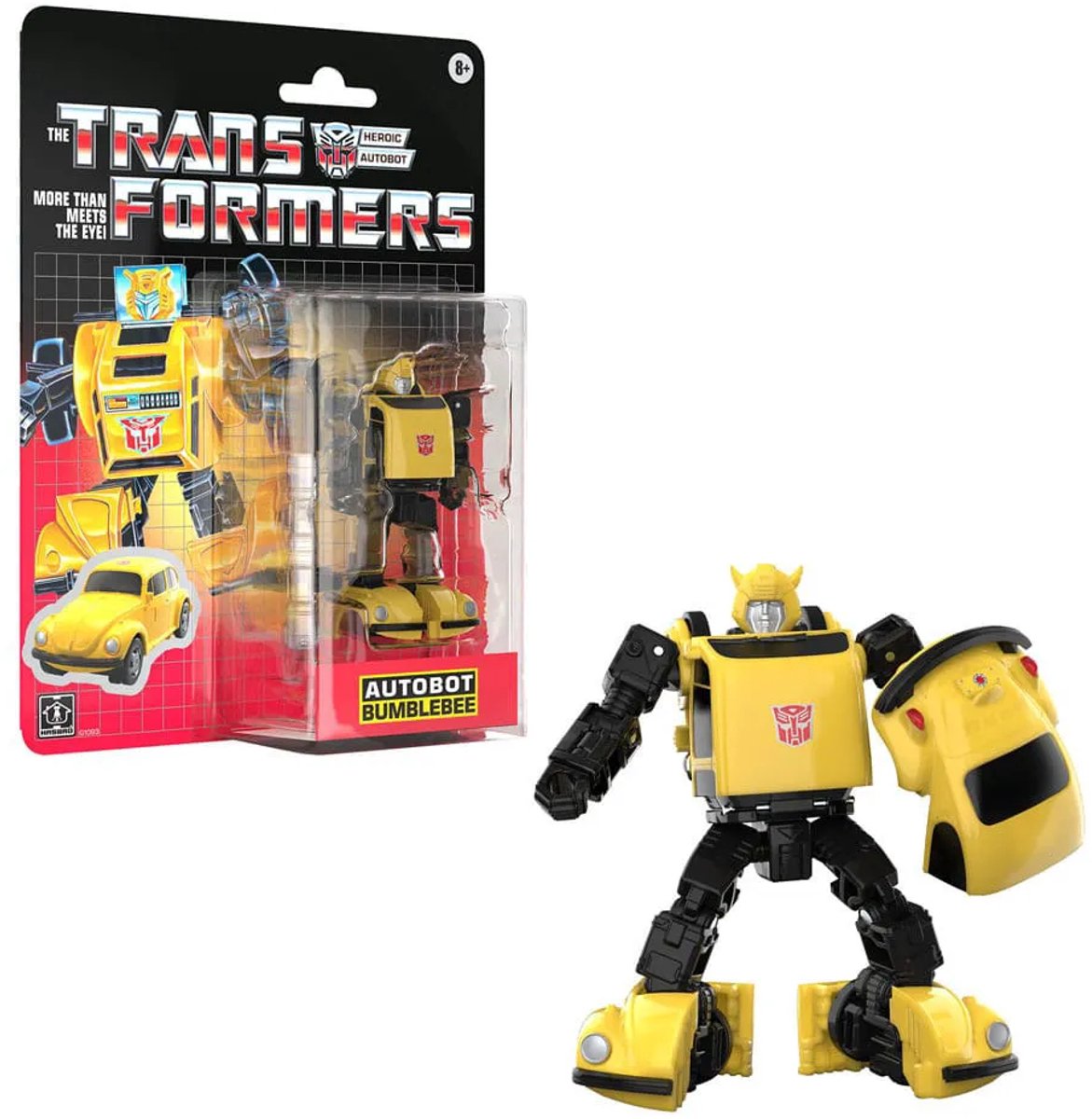 Hasbro the transformers retro g1 actionfigur autobot humlebi 12 cm actionfigur