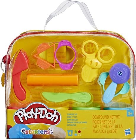 Play-doh startsæt - modellervoks - inklusiv 4 potter ler