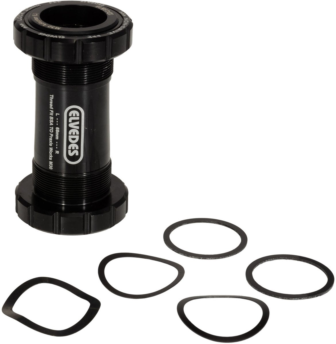 Ploadet Elvedes tråd Fit BSA til Praxis Road MTB 68-73 mm