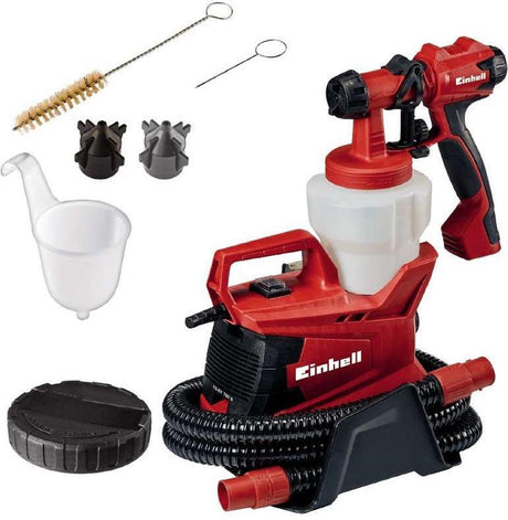 Einhell elektrisk malingssprøjte tc-sy 700 s - 700 w - 1000 ml - til lakker, glasering og indvendige vægmaling