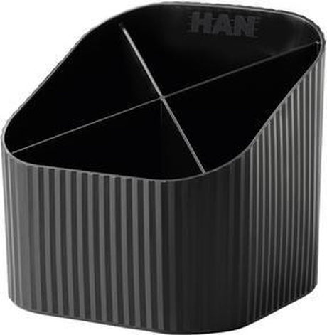 Han penetui - re-x-loop - 4 rum - sort - 100 % genbrugsmateriale - ha-17238-913