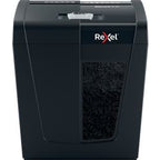 Rexel secure x10 lydløs papirmakulator - p4 makulerer - op til 10 ark - 18l - sort