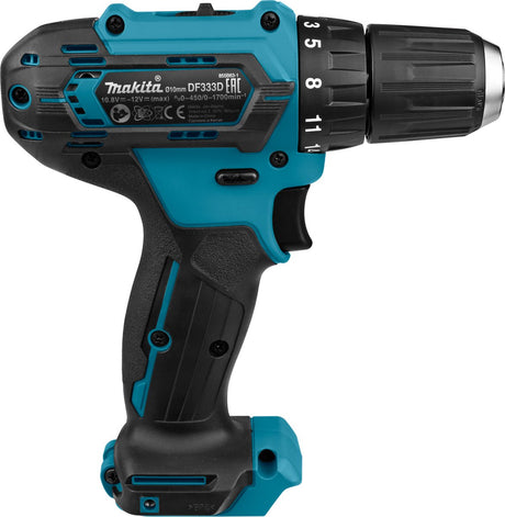 Makita df333dz bore-/skruetrækkerhus 12v uden batterioplader