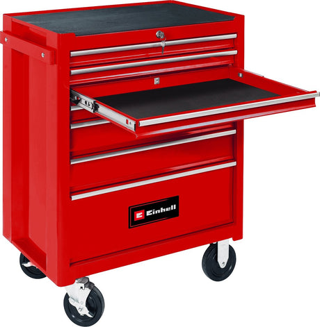 Einhell værktøjsvogn tc-tw 150 - 7 skuffer - max. 150 kg lasteevne