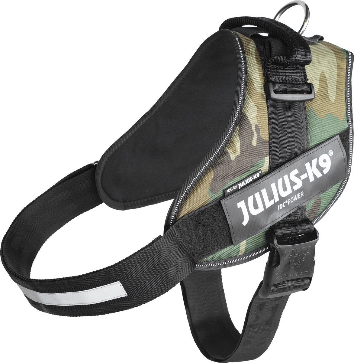 Julius k9 julius-k9 idc strømsele - hundesele - 3xl - størrelse 4 - camouflage