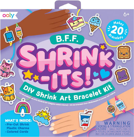 Ooly - shrink-its! - dvs. færdigskårne krympe charms - bff's