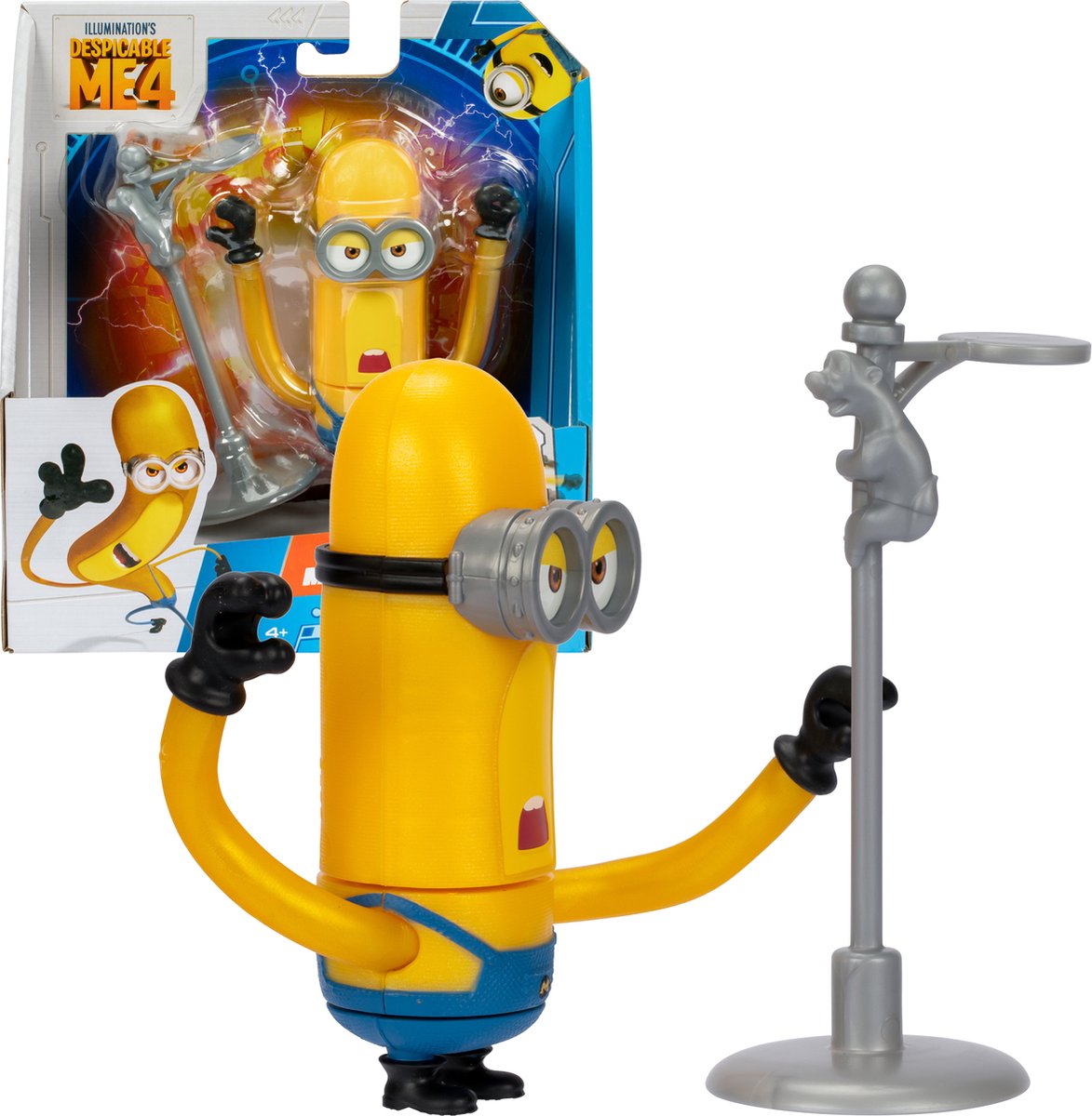 Moose toys despicable me 4 - vild spinning mega minion tim - actionfigur