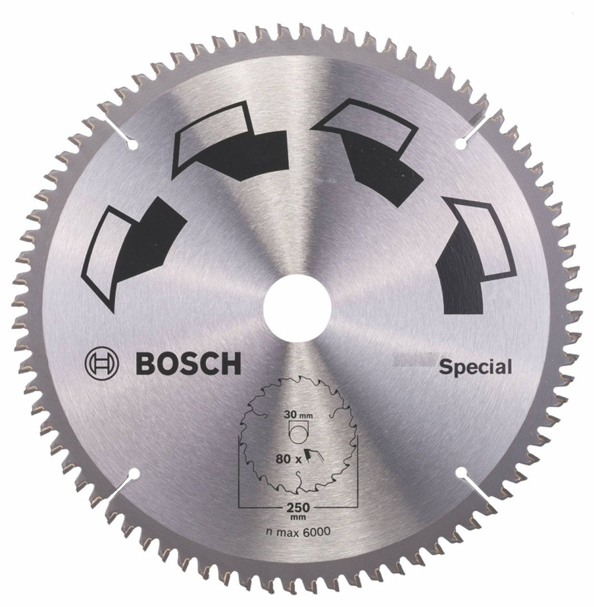 Bosch - rundsavklinge special 250 x 30 x 3,2 mm, 80