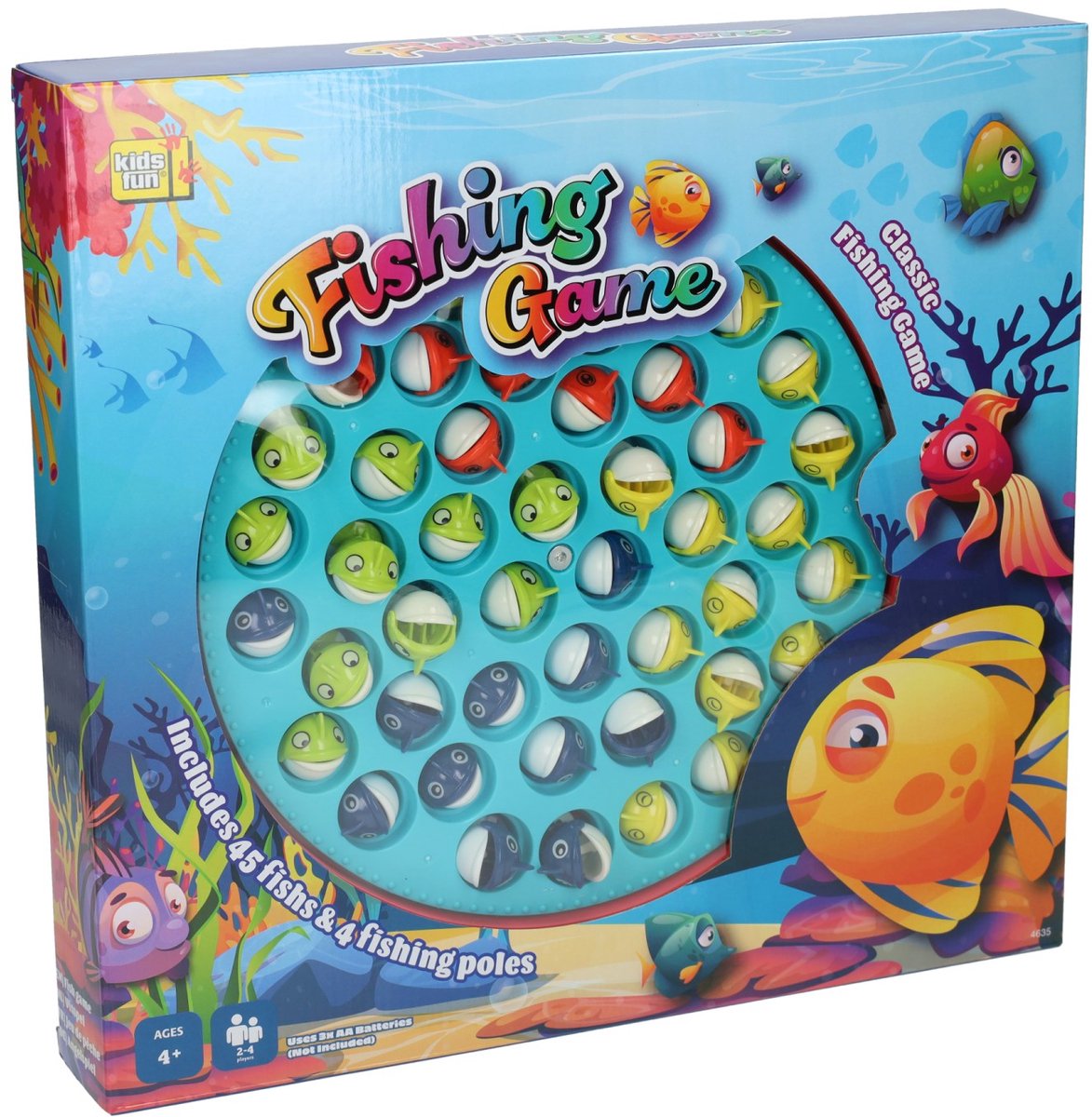 Jono toys magnetisk fiskespil - 2-4 spillere