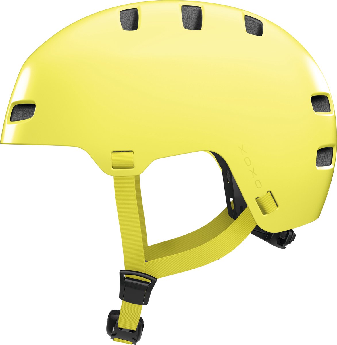 Abus hjelm xoxo mono gul s 51-55cm