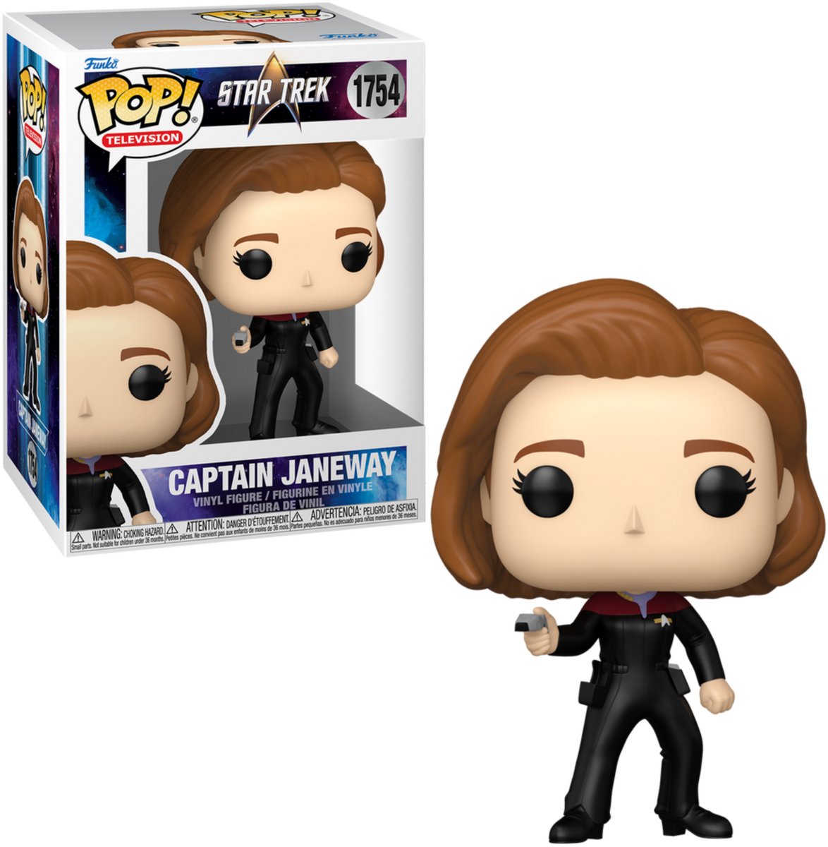 Funko pop! tv: star trek - kaptajn janeway #1754