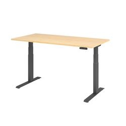 Bach siddestående skrivebordshammer vxdkb16 3 g flerfarvet 1600 x 800 mm