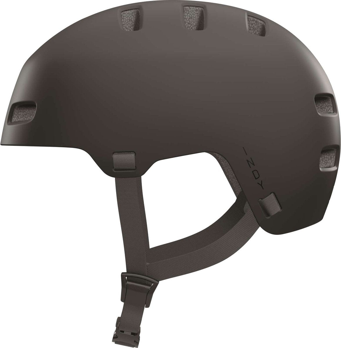 Abus cykelhjelm indy velvet sort l - 57-61 cm - sort - velegnet til brug på elcykler - bycykler - 430 g