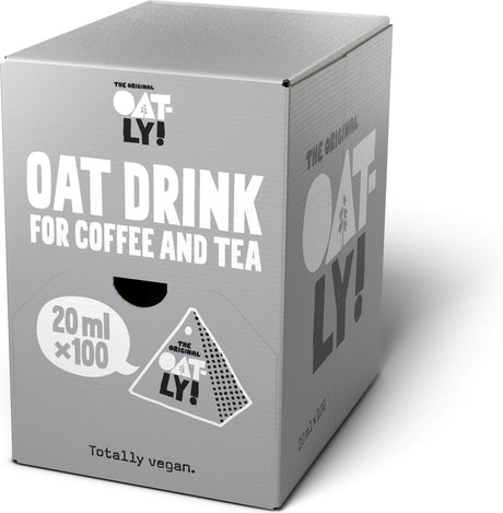 Oatly havre drikke kopper til kaffe og te - 100x 20 ml