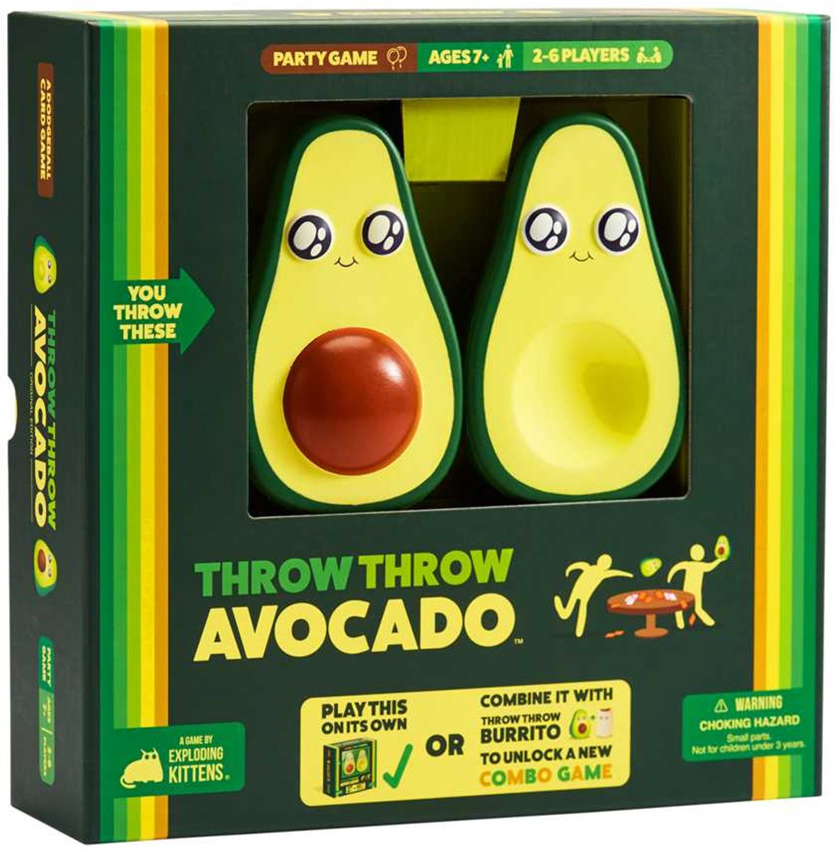 Eksploderende killinger kaster kast avocado - engelsk kortspil