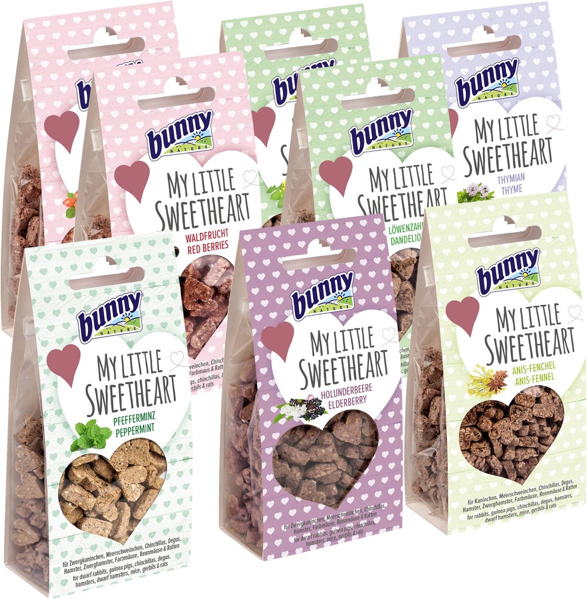 Bunny nature - min lille kæreste multipack - 8 x 30 gr