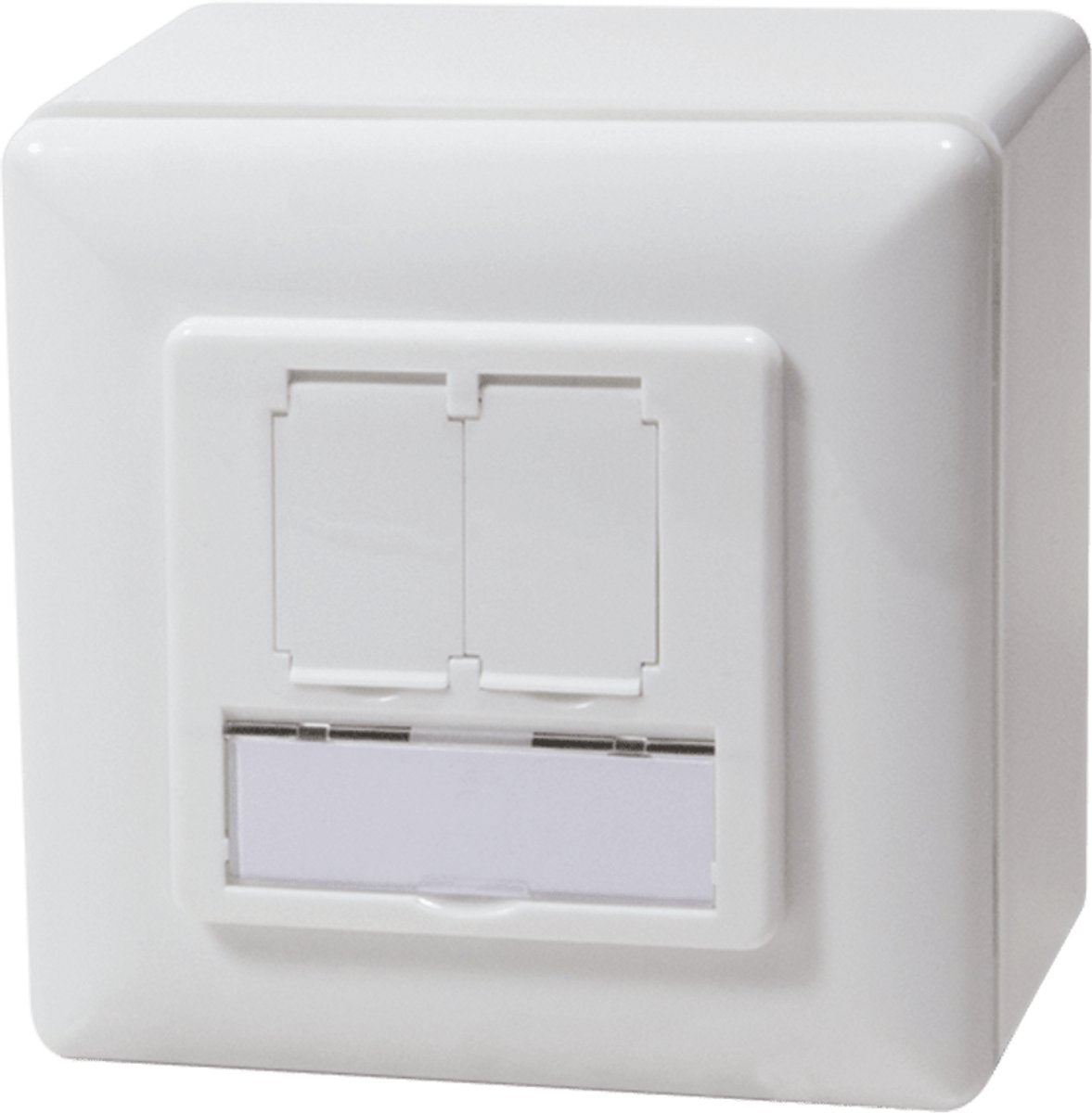Dsit cat5e utp stp opbouwdoos - wit