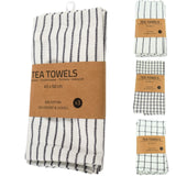 Viskestykkesæt 3-delt 45x60cm 4 assorteret